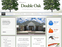 Tablet Screenshot of double-oak.com